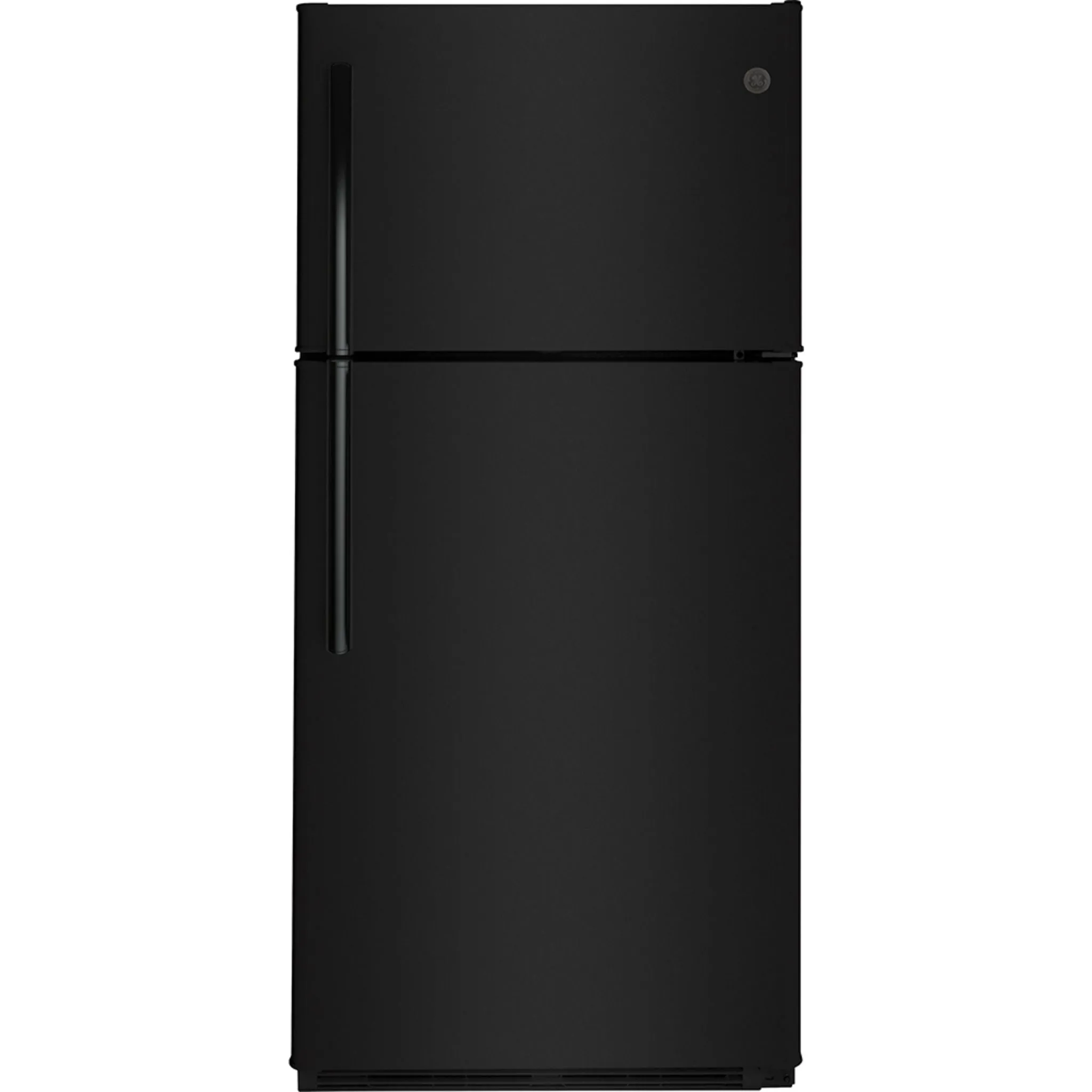 GE® 18 Cu. Ft. Top-Freezer Refrigerator Black - GTS18FTLKBB