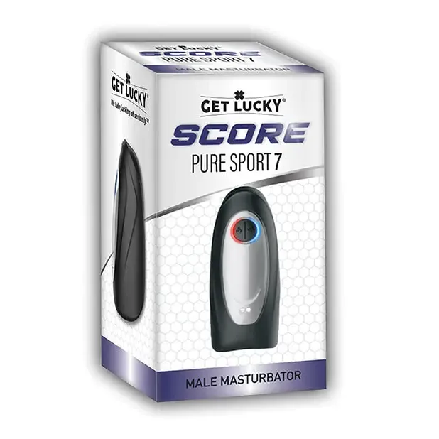 Get Lucky Score Pure Sport 7 Masturbator - Black