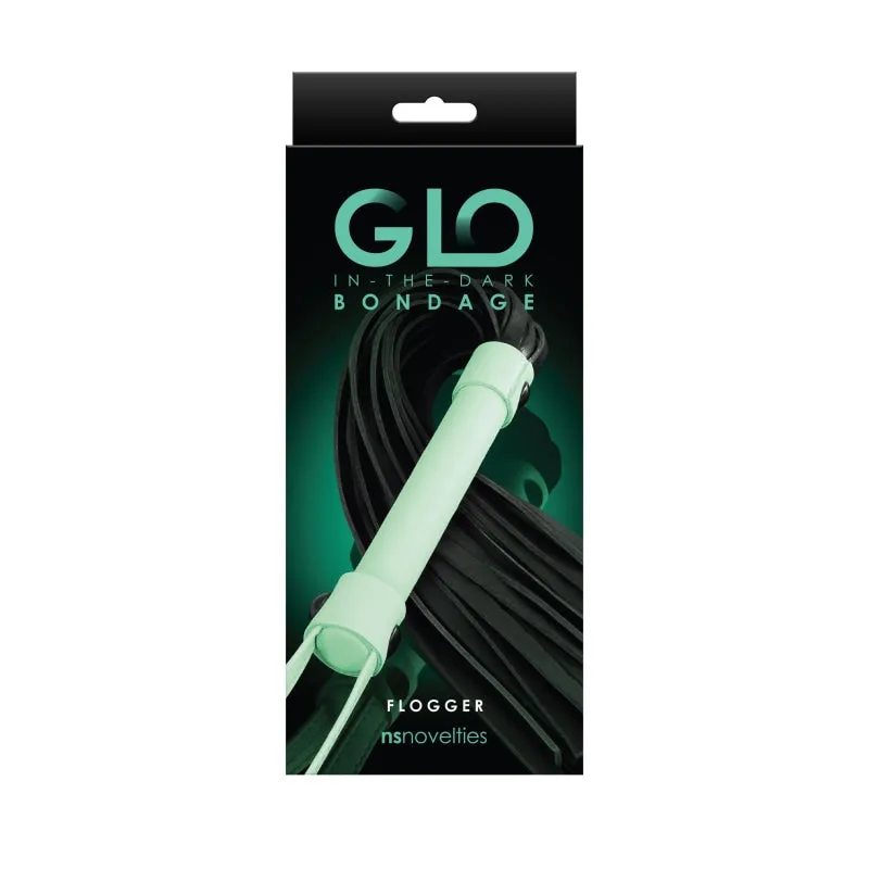 Glo Bondage - Flogger - Green