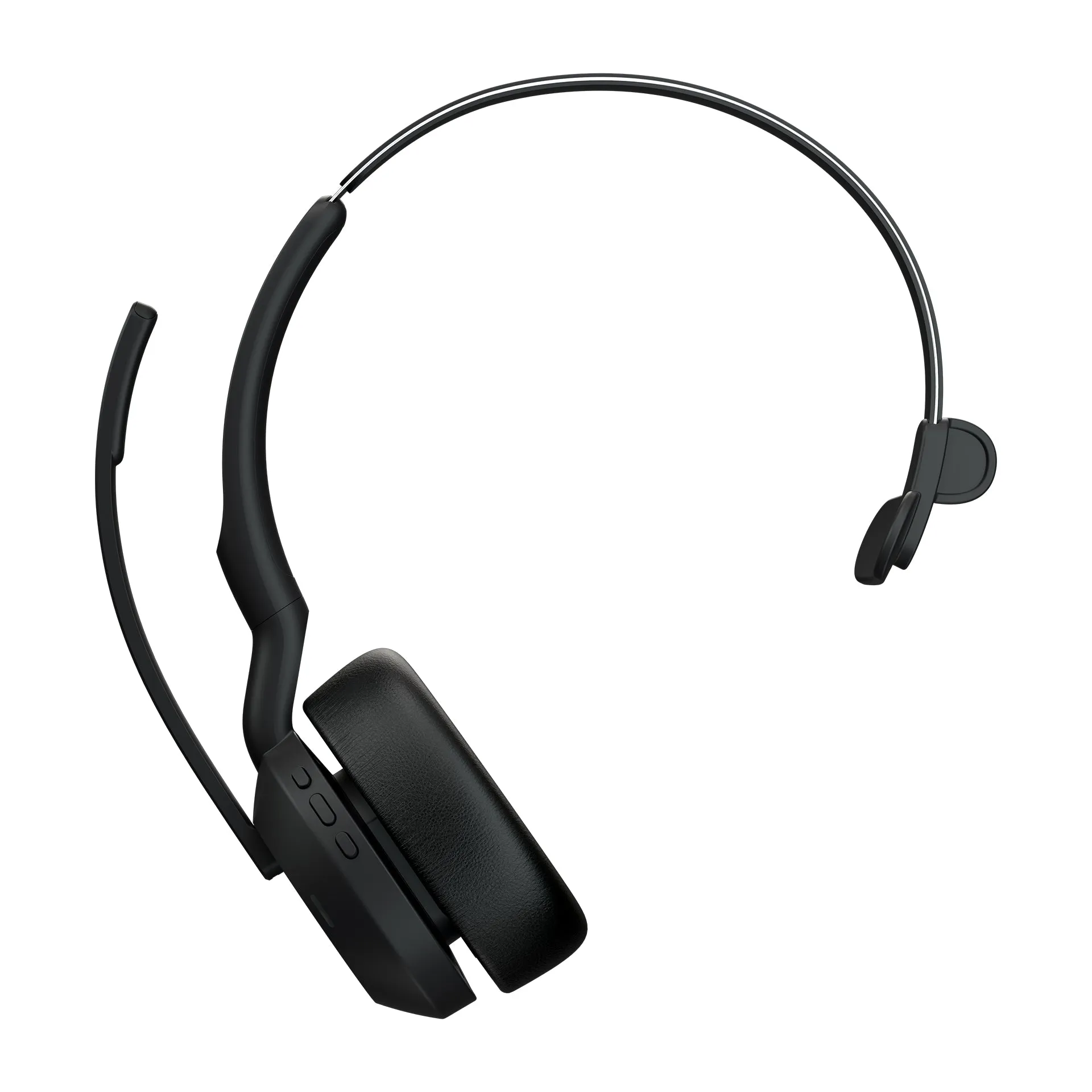 Jabra Evolve2 55 Ms Mono - Headset - On-Ear - Bluetooth - Wireless - Active Noise Cancelling - Usb-C Via Bluetooth Adapt