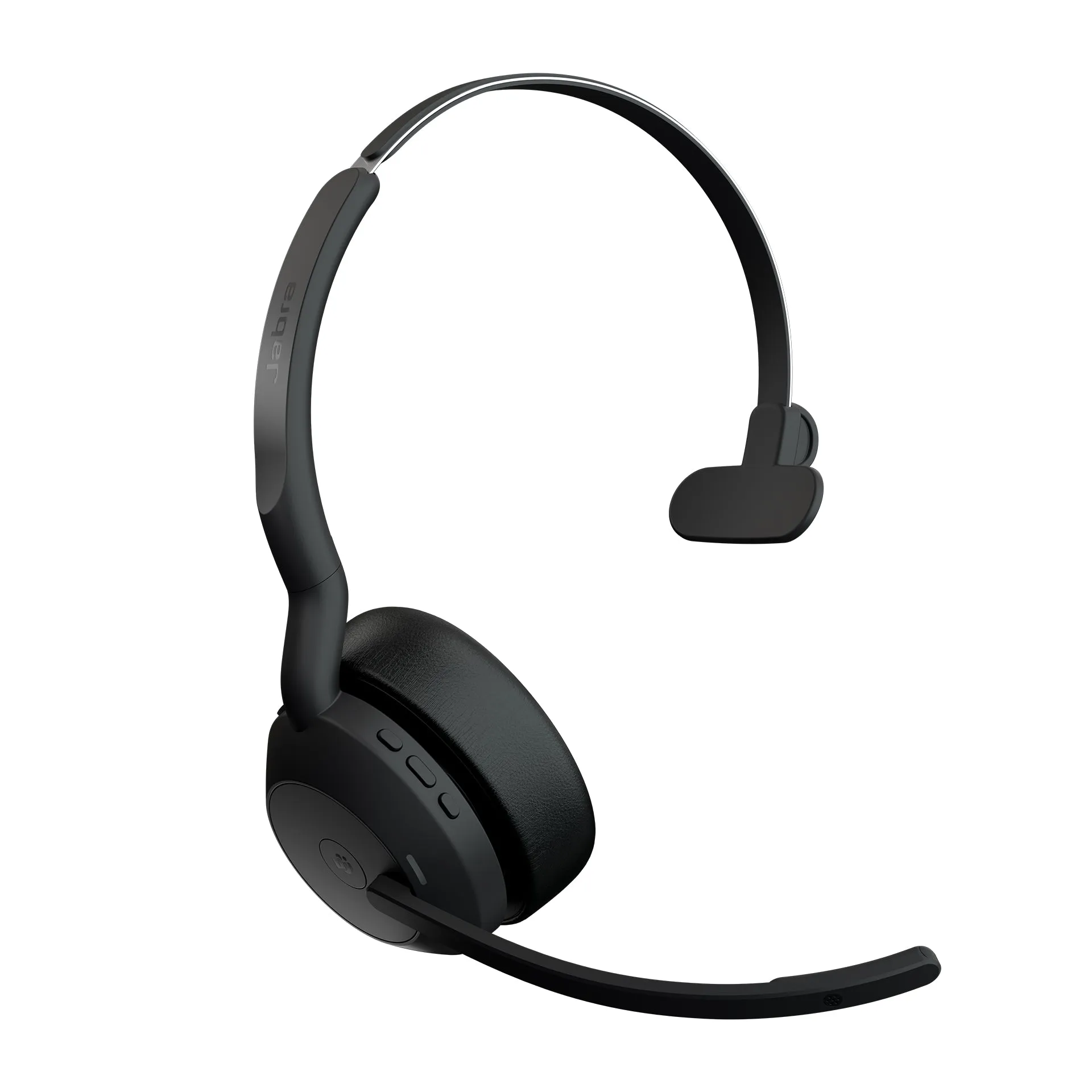 Jabra Evolve2 55 Ms Mono - Headset - On-Ear - Bluetooth - Wireless - Active Noise Cancelling - Usb-C Via Bluetooth Adapt