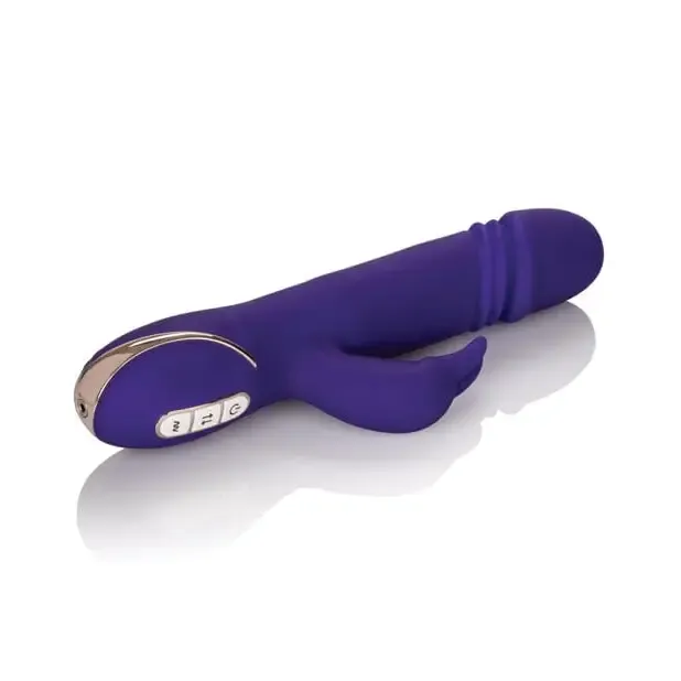 Jack Rabbit Signature Silicone Thrusting Rabbits - Purple