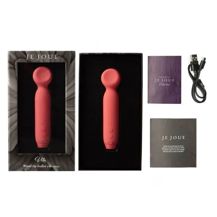 Je Joue Vita Wand Tip Bullet Vibrator Pink