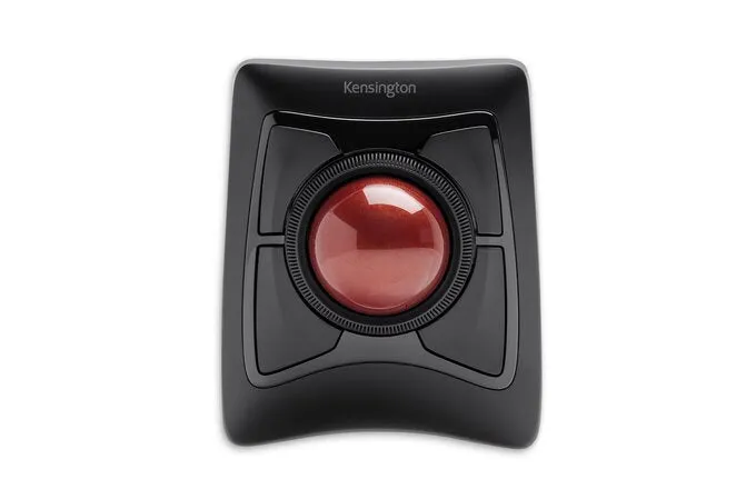 Kensington Expert Mouse Wireless Trackball - Trackball - Right And Left-Handed - Optical - 4 Buttons - Wireless - 2.4 Gh