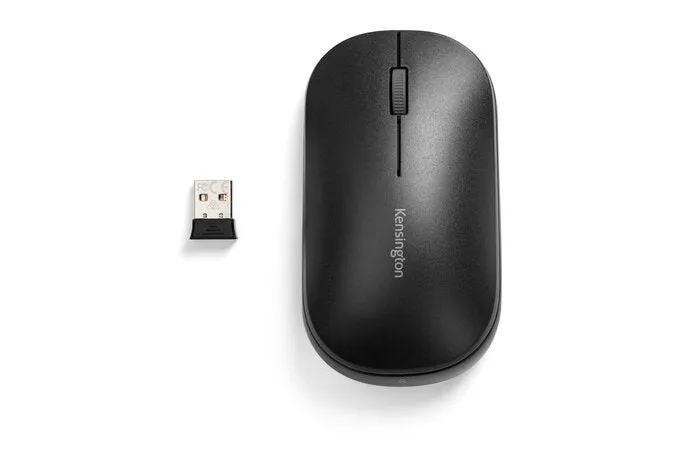 Kensington Suretrack Dual Wireless Mouse - Mouse - Optical - 4 Buttons - Wireless - 2.4 Ghz, Bluetooth 5.0 Le, Bluetooth