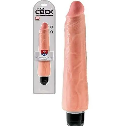 King Cock 9inch Vibrating Stiffy