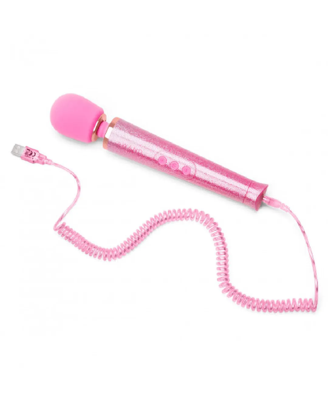 Le Wand All That Glimmers Wand Vibrator - Pink