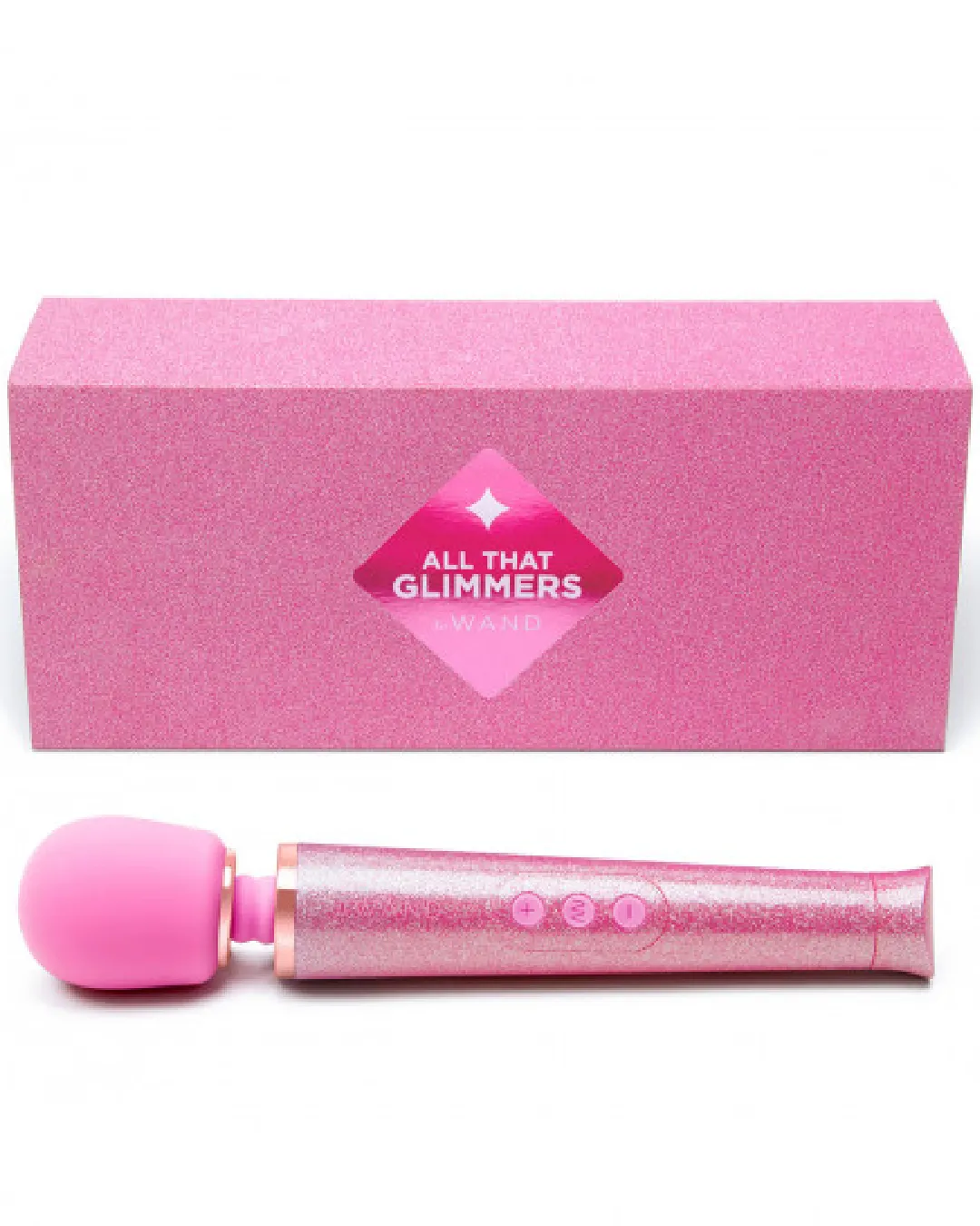 Le Wand All That Glimmers Wand Vibrator - Pink