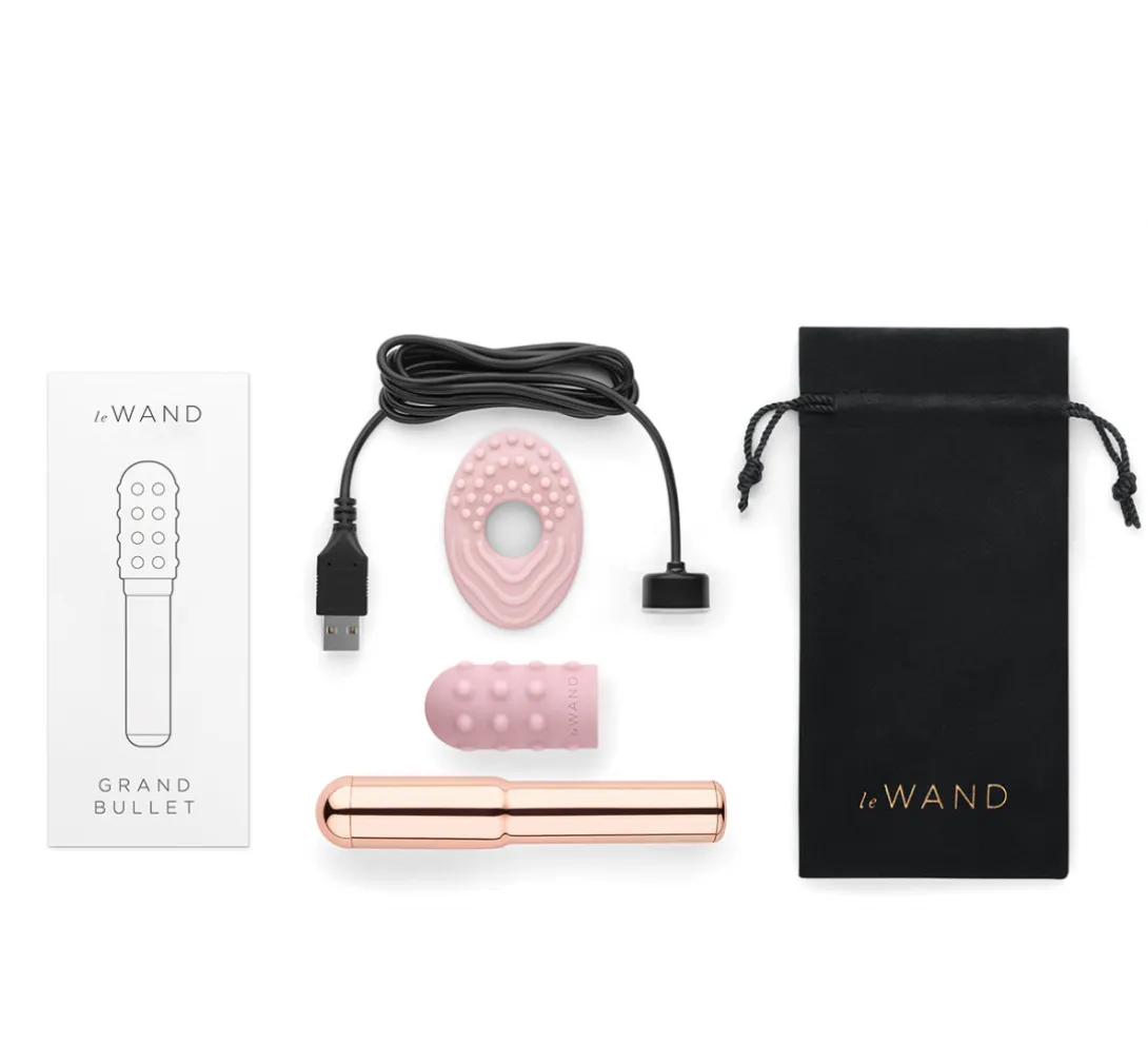 Le Wand Chrome Grand Bullet Vibrator