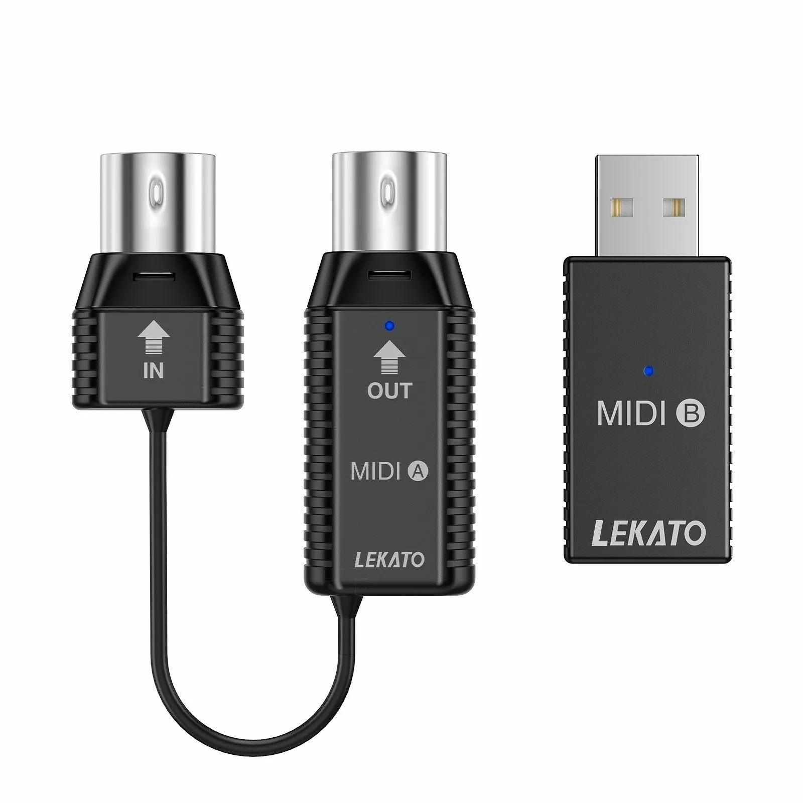 LEKATO Bluetooth Wireless MIDI Adapter