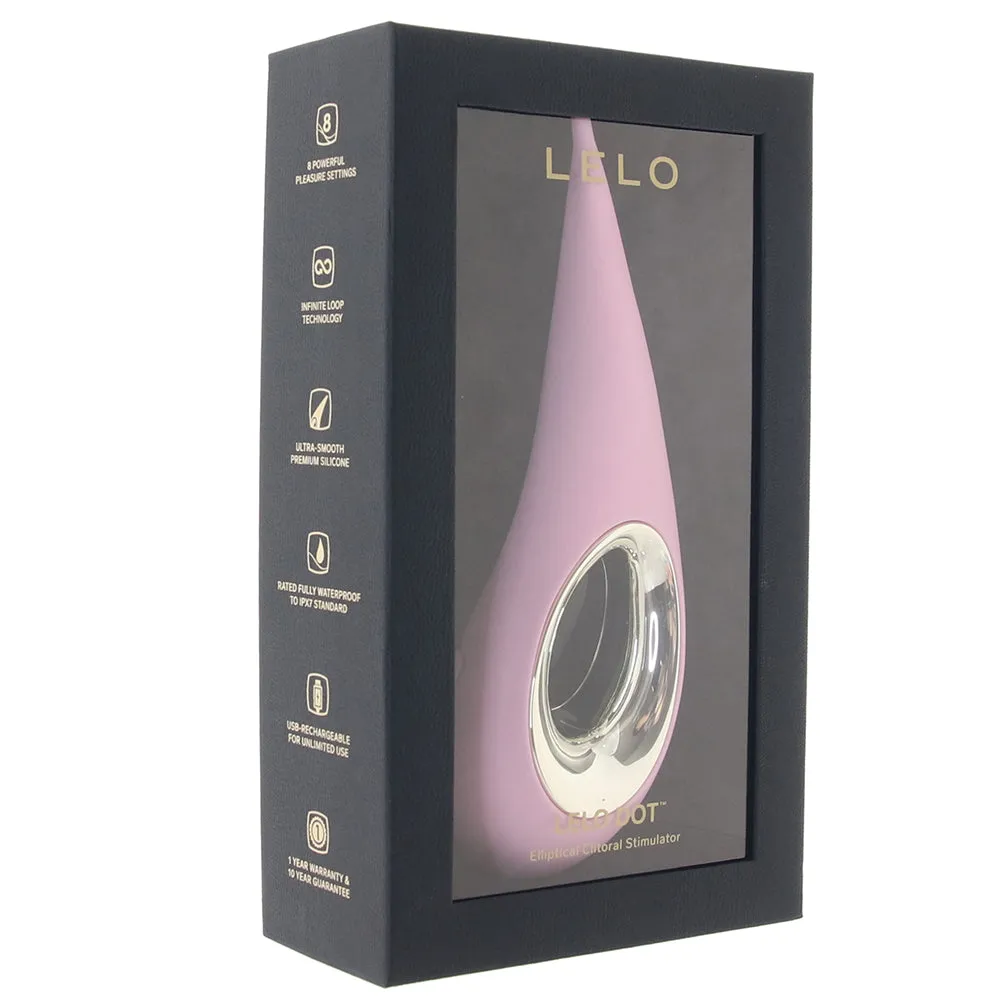 Lelo DOT Elliptical Clitoral Stimulator in Pink