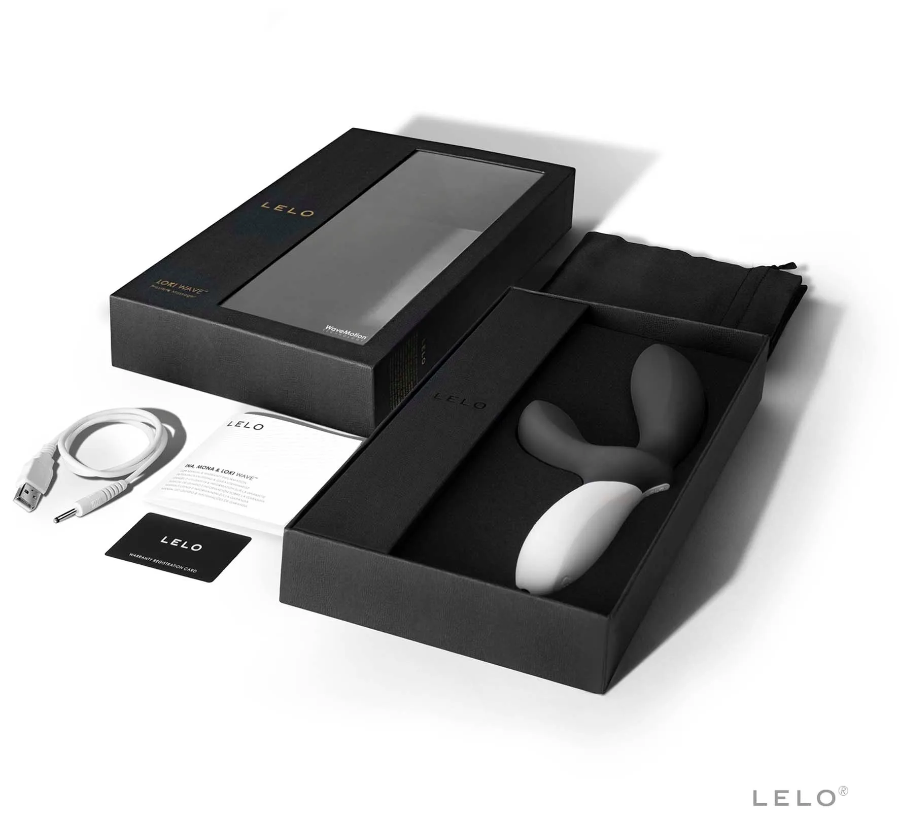 LELO Loki Wave Obsidian Black