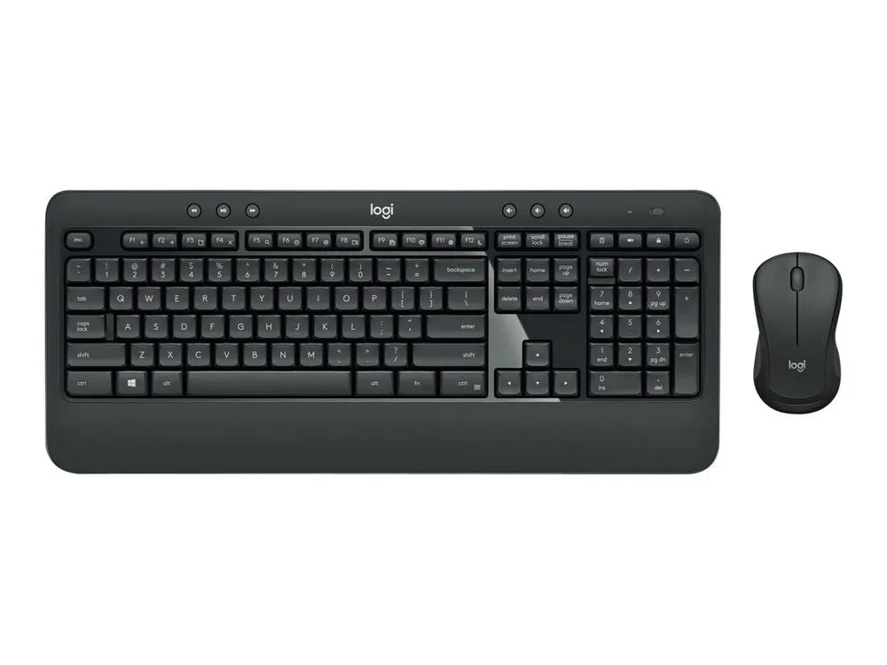 Logitech Keyboard And Mouse Set Mk540 Advanced - Black