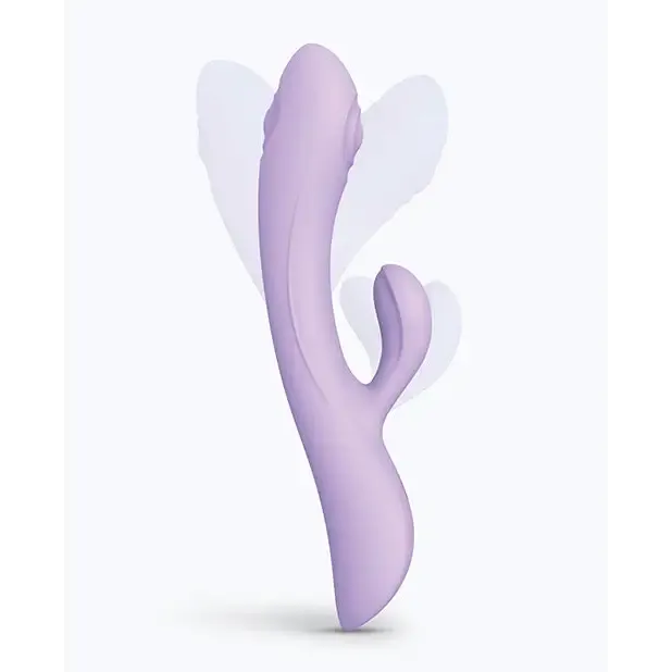 Love to Love Bunny & Clyde Rechargeable Tapping Rabbit Silicone Vibrator