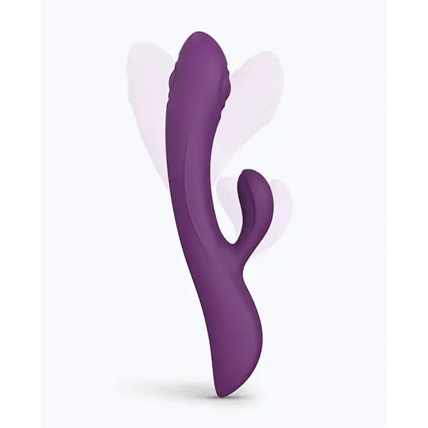 Love to Love Bunny & Clyde Rechargeable Tapping Rabbit Silicone Vibrator