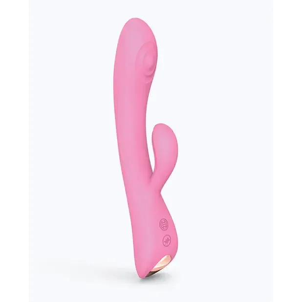 Love to Love Bunny & Clyde Rechargeable Tapping Rabbit Silicone Vibrator