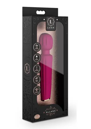 Lush Allana Velvet Rechargeable Silicone Wand Vibrator