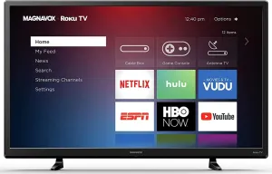 MAGNAVOX 32" 720P 60 HZ  ROKU SMART LED  TV (32MV319R/F7)