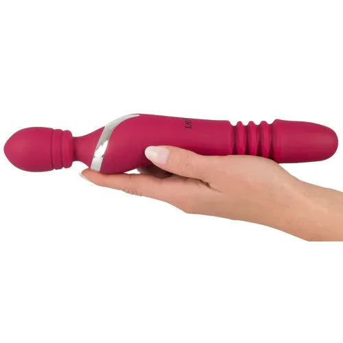 Massage Wand Warming & Thrusting Vibe