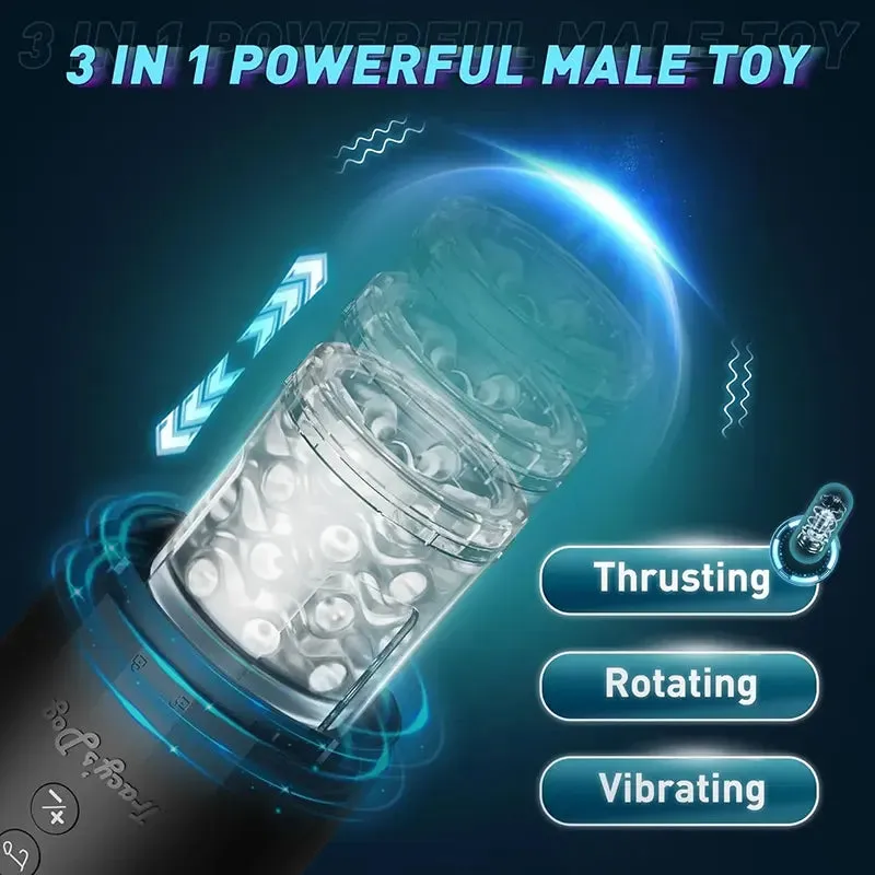 MaxPower Automatic Male Stroker with Infinite Speed Control