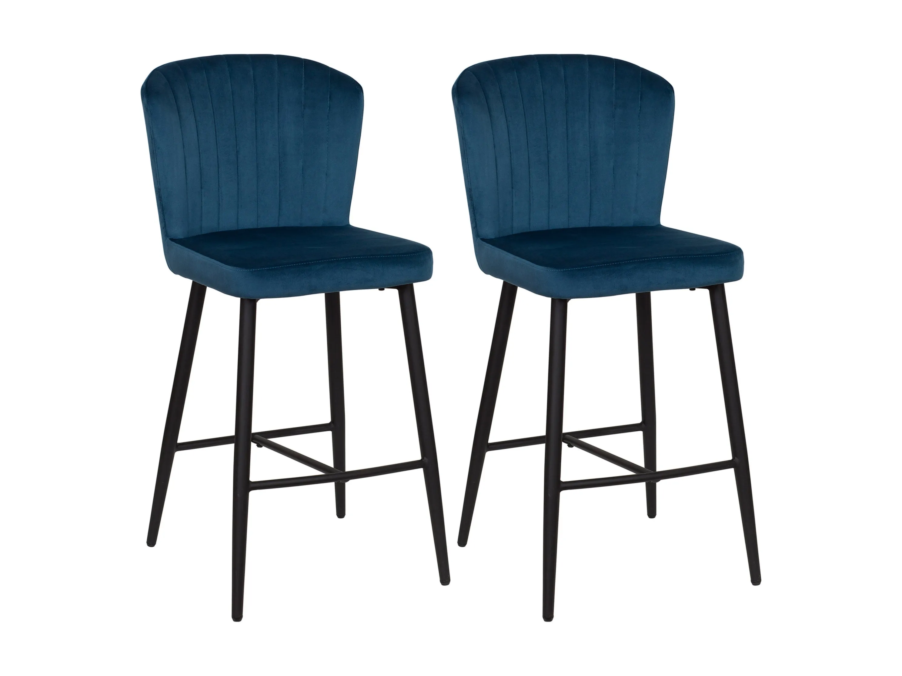 Metal Bar Stools, Set of 2