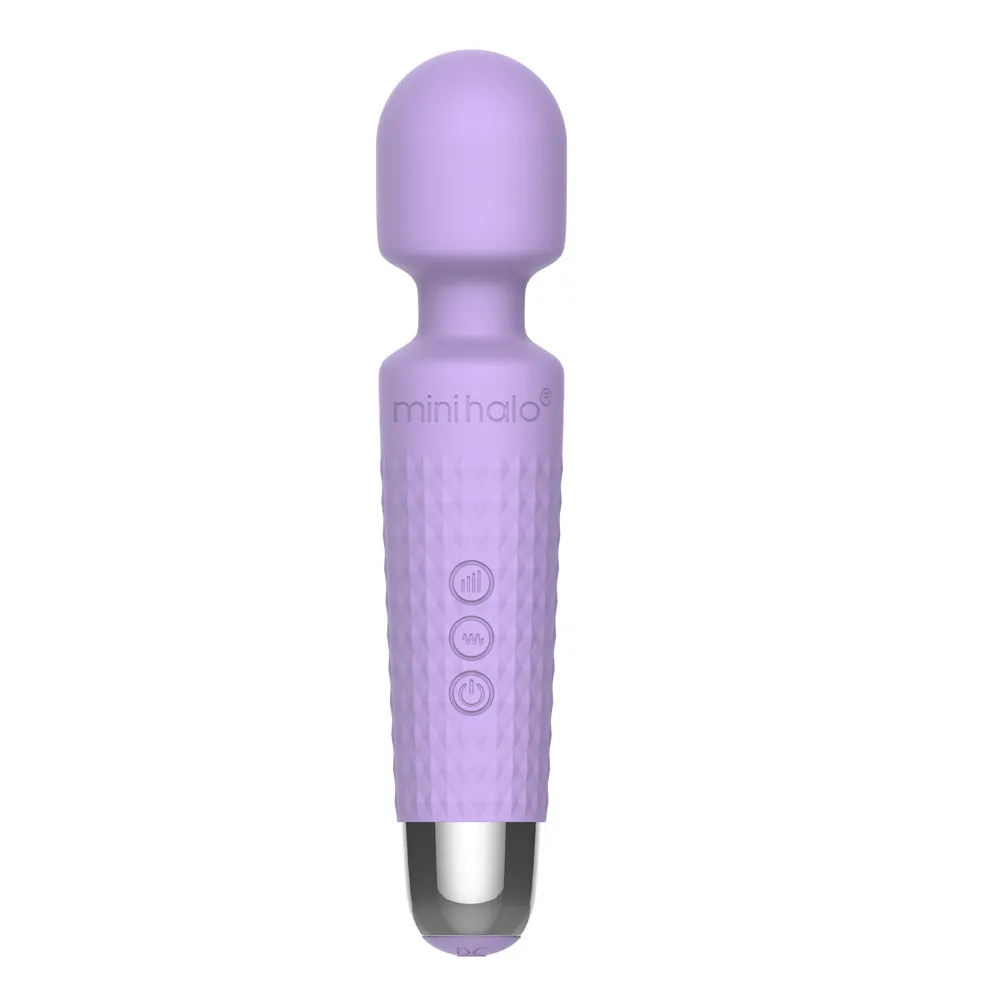 Mini Halo Wireless Wand 20X Silicone Liliac