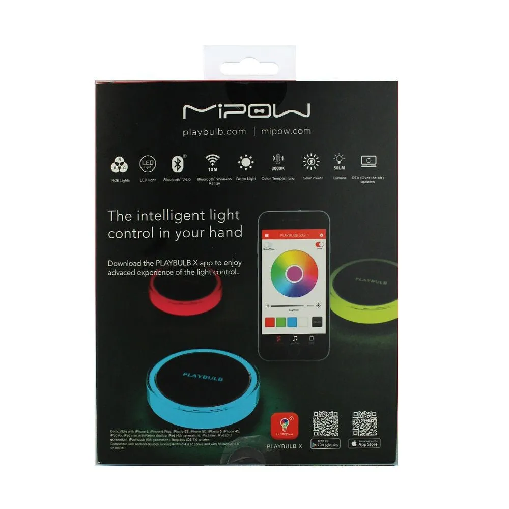 MIPOW PLAYBULB Garden Bluetooth LED Light (3 Pack)