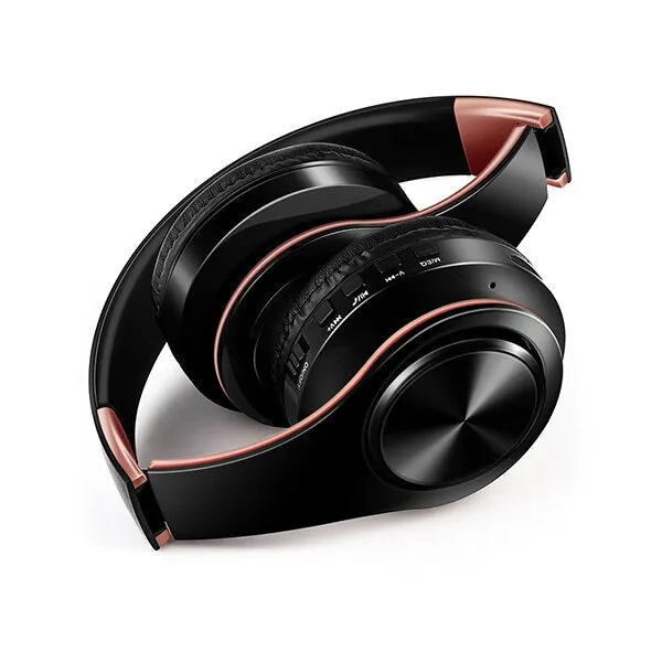 New Upgrade Wireless Earphone Bluetooth Stereo Headset Foldable Headphone With Microphone Mobile Phone