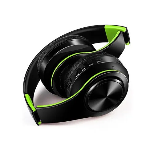 New Upgrade Wireless Earphone Bluetooth Stereo Headset Foldable Headphone With Microphone Mobile Phone