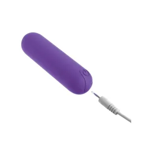 Omg! Bullets Play Rechargeable Vibrating Bullet - Purple