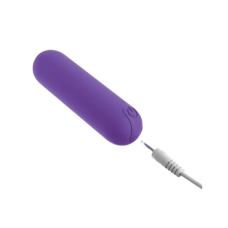 Omg! Bullets Play Rechargeable Vibrating Bullet - Purple