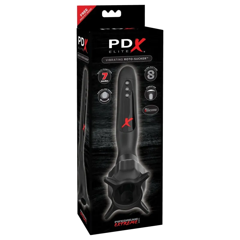 Pdx Elite Vibrating Roto-Sucker