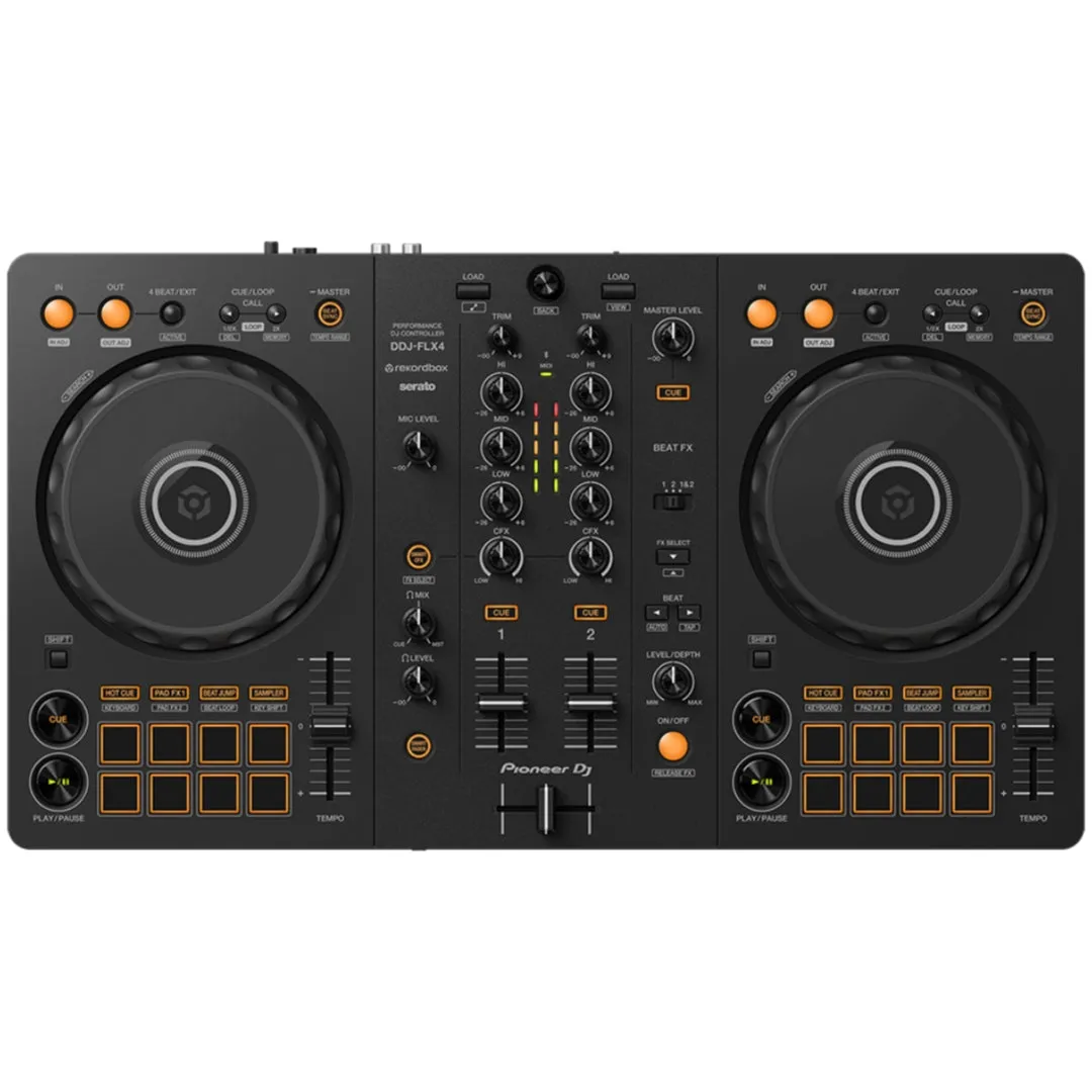 Pioneer Dj DDJ-FLX4 2-Channel DJ Controller for rekordbox and serato - Brand New