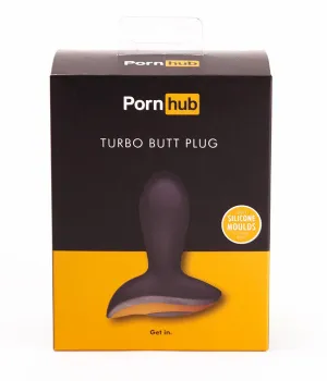 Pornhub Official Collection Turbo Butt Plug Black