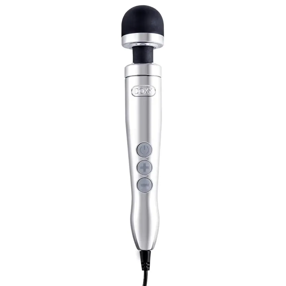 Powerful Silver Multi-speed Doxy Wand Massager