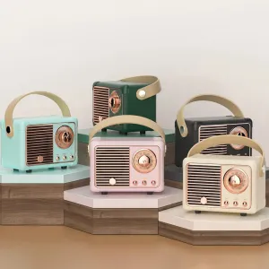 Retro Mini Wireless Bluetooth Speaker