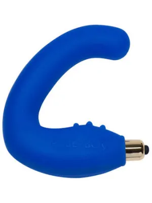 Rocks Off Rude Boy Prostate Stimulator - Luscious Blue