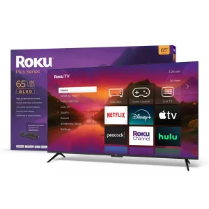 Roku 65-Inch Plus Series 4K QLED Smart Roku TV (65R6A5R)