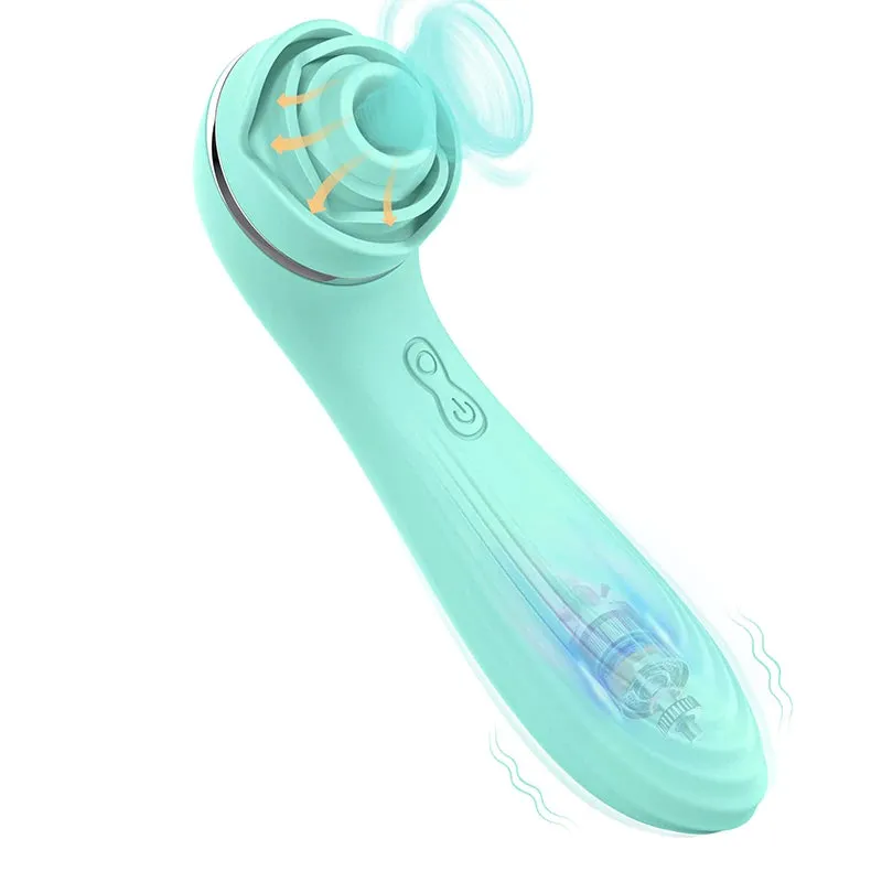 Rose Sucking Massage Vibrator