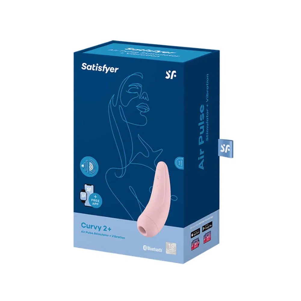 Satisfyer Curvy 2 Pro Suction Vibrator Remote Stimulator