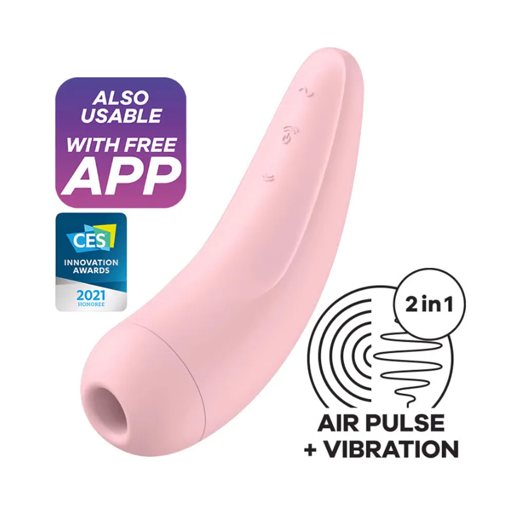 Satisfyer Curvy 2 Pro Suction Vibrator Remote Stimulator