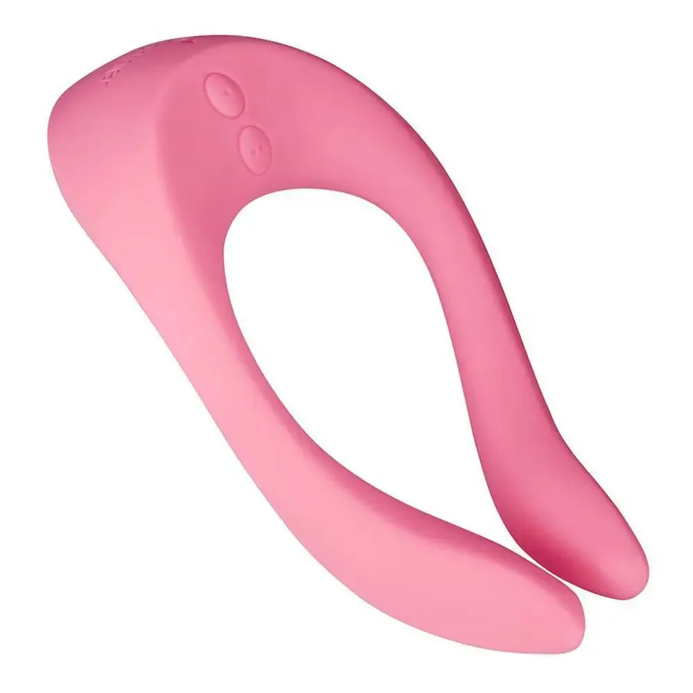 Satisfyer Pro Metal Pink Multi-function Rechargeable Clitoral Vibrator