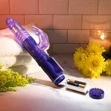 Selopa Bunny Thruster Vibrator Purple