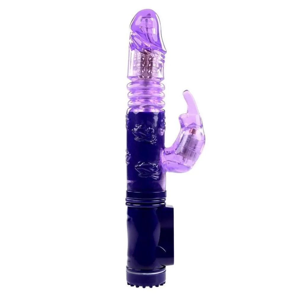 Selopa Bunny Thruster Vibrator Purple