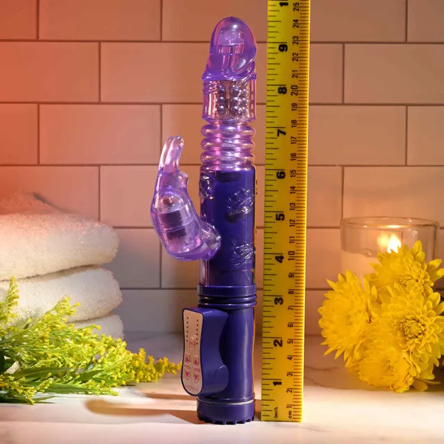 Selopa Bunny Thruster Vibrator Purple