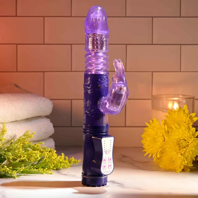 Selopa Bunny Thruster Vibrator Purple