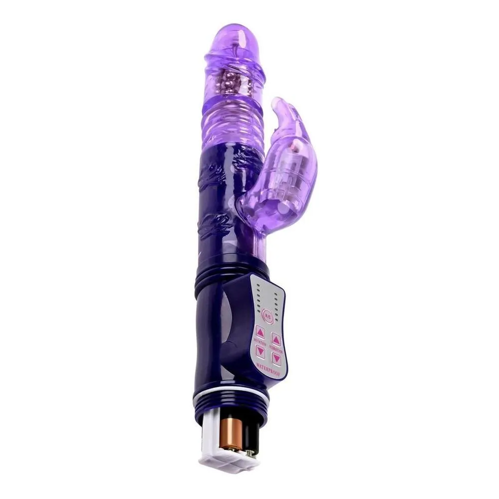 Selopa Bunny Thruster Vibrator Purple