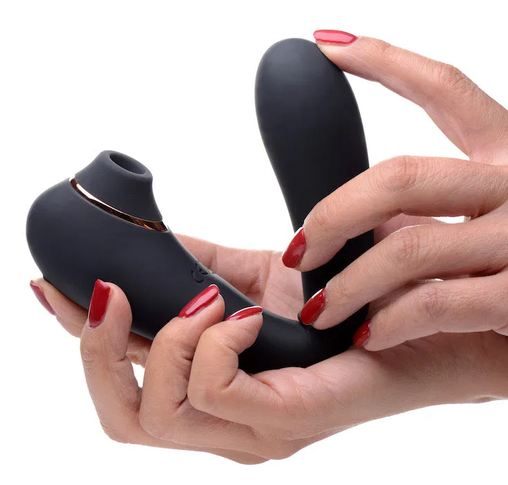 Shegasm ''7x Pose'' Suction Vibe -Black