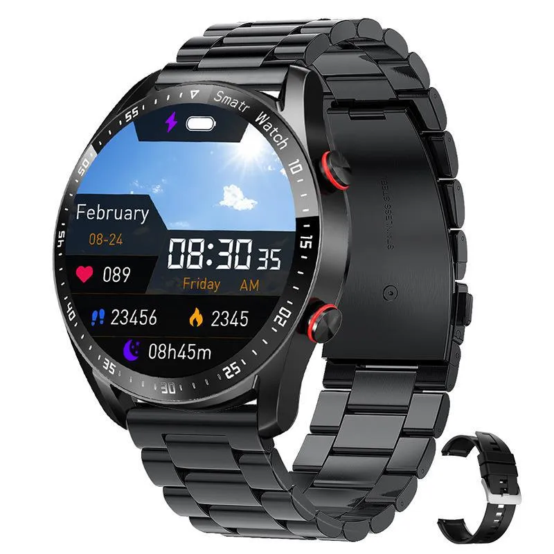 Smart Watch Business Stainless Steel Strap Bluetooth Calling Smart Watch Waterproof I9