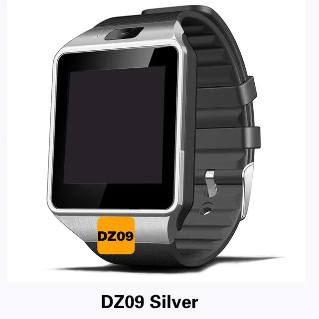 Smart Watch DZ09 Support SIM TF Card Clock Sync Notifier Bluetooth iOS Android PK GT08 GV18 U8